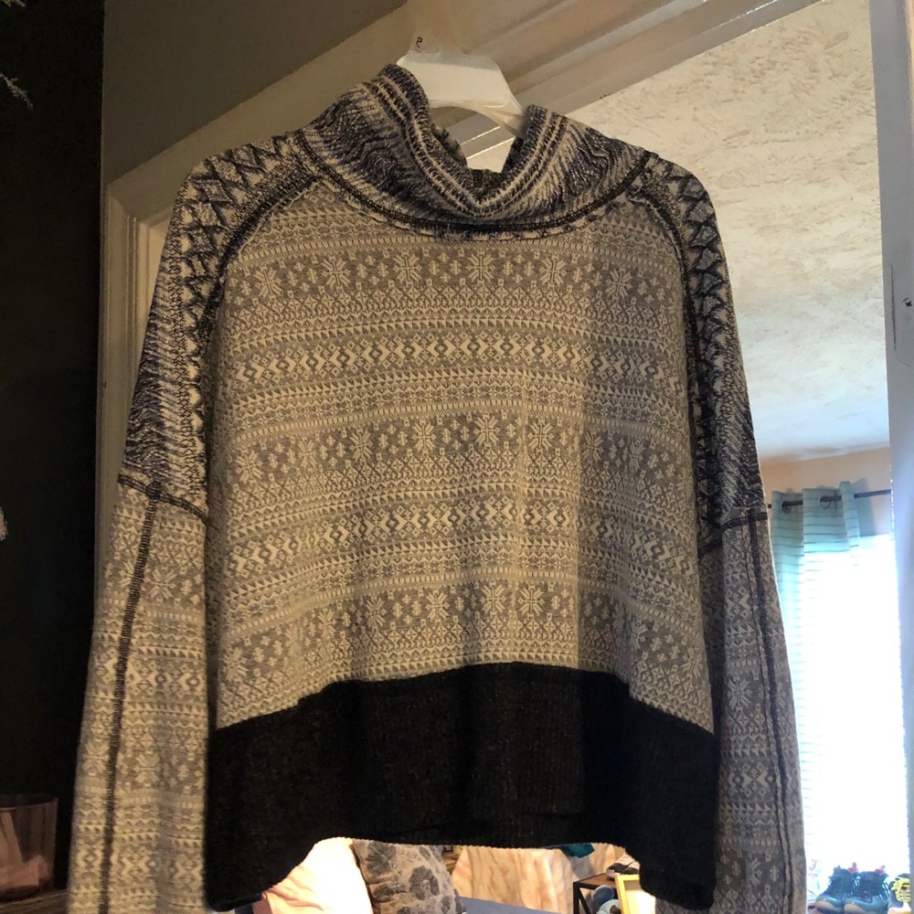 Free people cropped sweater